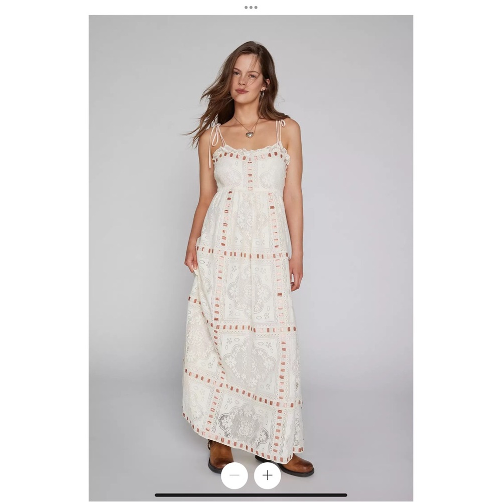 For Love And Lemons Charlotte Maxi Dress, size XL